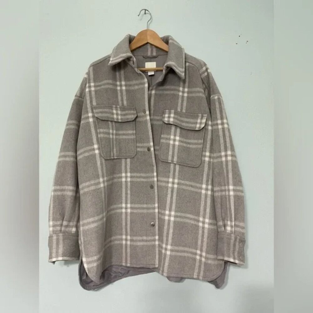 H&M Warm Flannel Shacket